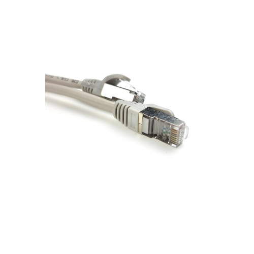 Патч-корд 0.5м FTP cat 5е CU gray Eserver (14120 / CAT.5E FTP CORD-0.5M-GRY)