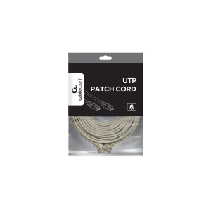 Патч-корд 10м UTP cat 6 CCA green Cablexpert (PP6U-10M/G)