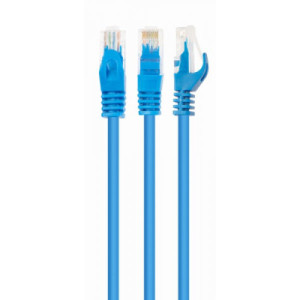 Патч-корд 10м UTP cat 6 CCA blue Cablexpert (PP6U-10M/B)