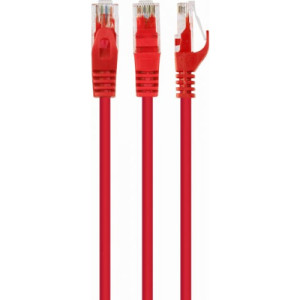Патч-корд 10м UTP cat 6 CCA red Cablexpert (PP6U-10M/R)