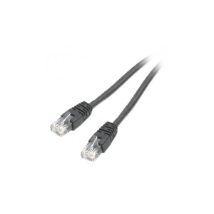 Патч-корд 10м UTP cat 6 CCA black Cablexpert (PP6U-10M/BL)