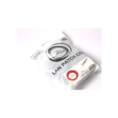Патч-корд 10м UTP cat 6 CCA black Cablexpert (PP6U-10M/BL)