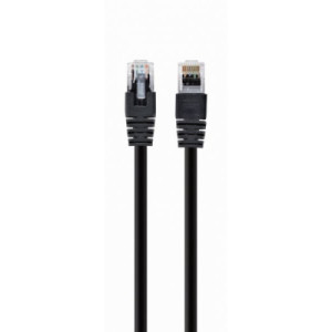 Патч-корд 10м UTP cat 6 CCA black Cablexpert (PP6U-10M/BL)
