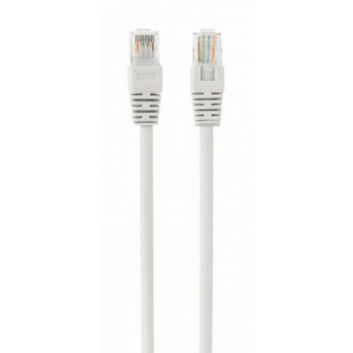 Патч-корд 3м, UTP, cat.5e, CCA, white Cablexpert (PP12-3M-W)