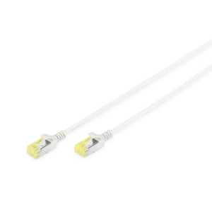 Патч-корд 1м, U-FTP, CAT 6a, AWG 28/7, Cu, LSZH, Slim, grey Digitus (DK-1624-A-010S)