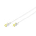 Патч-корд 1м, U-FTP, CAT 6a, AWG 28/7, Cu, LSZH, Slim, grey Digitus (DK-1624-A-010S)