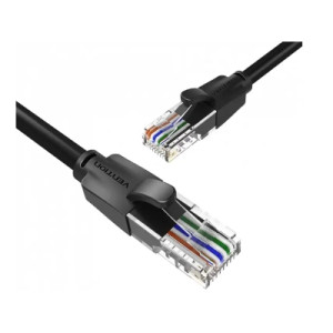 Патч-корд Cat.6 UTP Patch Cable 0.5M Black VENTION (IBEBD)