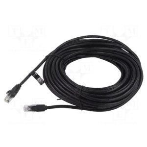 Патч-корд Cat.6 UTP Patch Cable 20M Black VENTION (IBEBQ)