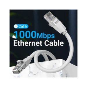 Патч-корд Cat.6 UTP Patch Cable 1M Gray VENTION (IBEHF)