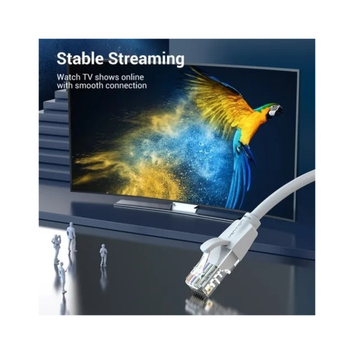 Патч-корд Cat.6 UTP Patch Cable 1M Gray VENTION (IBEHF)