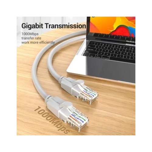 Патч-корд Cat.6 UTP Patch Cable 2M Gray VENTION (IBEHH)