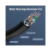 Патч-корд Cat.7 SFTP Patch Cable 1M Black VENTION (ICDBF)