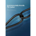Патч-корд Cat.8 SFTP Patch Cable 0.5M Black VENTION (IKABD)