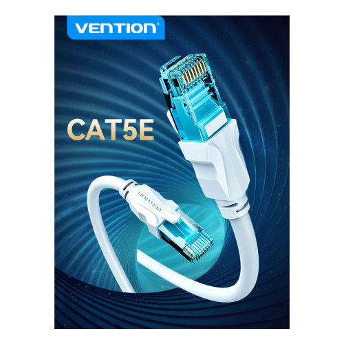 Патч-корд Cat.5E UTP Patch Cable 3M Blue VENTION (VAP-A10-S300)