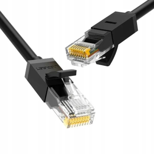 Патч-корд 1м, U/UTP Cat 6 CCA Lan Cable NW102 Black Ugreen (20159) Патч-корд 1м, U/UTP Cat 6 CCA Lan Cable NW102 Black Ugreen (20159)