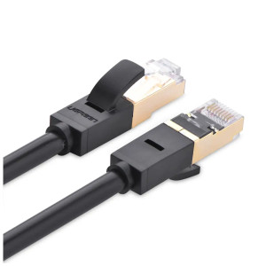 Патч-корд 5м, F/FTP cat 7 RJ-45 black Ugreen (U_11271)
