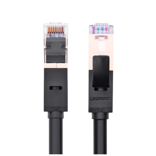Патч-корд 5м, F/FTP cat 7 RJ-45 black Ugreen (U_11271)