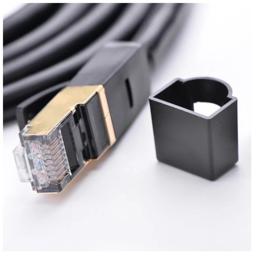 Патч-корд 5м, F/FTP cat 7 RJ-45 black Ugreen (U_11271)