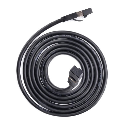 Патч-корд 5м, F/FTP cat 7 RJ-45 black Ugreen (U_11271)