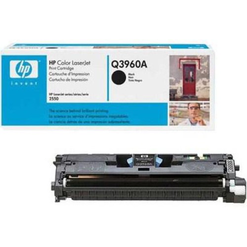 Картридж HP CLJ  122A для 2550 black (Q3960A)