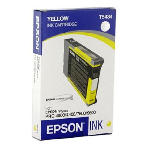 Картридж Epson St Pro 4000/4400/7600/9600 yellow (C13T543400)