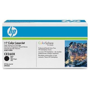 Картридж HP CLJ CP4525dn/4525n/4525xh black (CE260X)