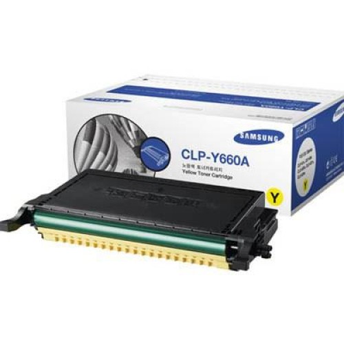 Картридж Samsung CLP-610ND/ 660N/ ND yellow (CLP-Y660A)