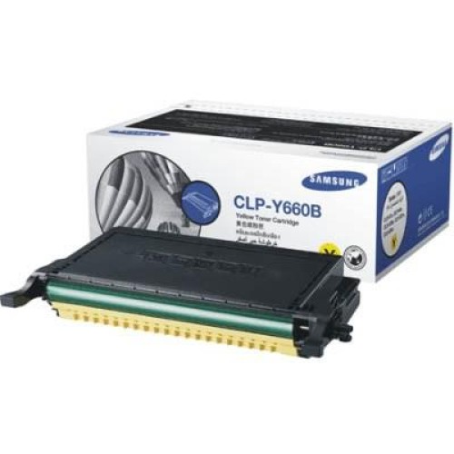 Картридж Samsung CLP-610ND/ 660N/ ND yellow (CLP-Y660B)