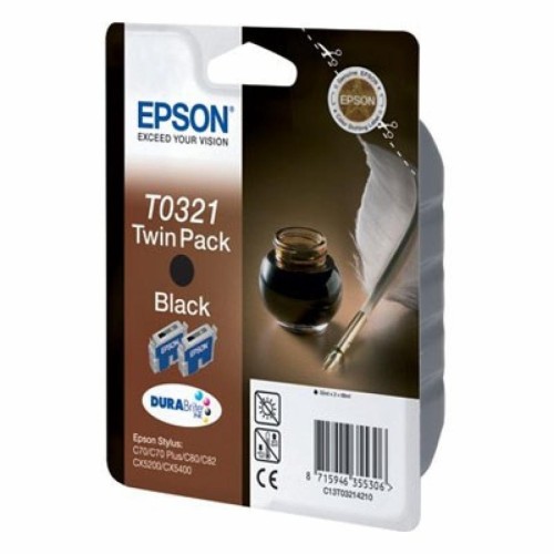 Картридж Epson St C70/80/82, CX5200 Black (double) (C13T03214210)