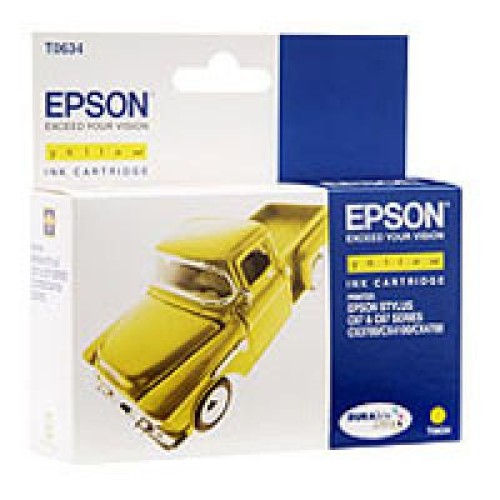 Картридж Epson St C67/87 CX3700/4100/4700 yellow (C13T06344A10)