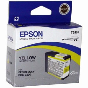 Картридж Epson St Pro 3800 yellow (C13T580400)