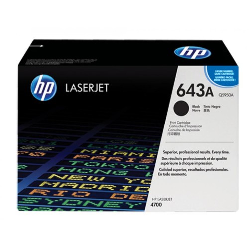 Картридж HP CLJ  643A Black для 4700 (Q5950A)