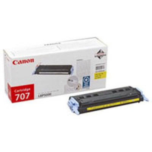 Картридж Canon 707 yellow для LBP-5000 (9421A004)