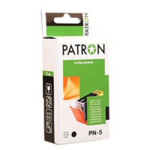 Картридж Patron CANON PGI-5Bk (PN-5 NEW) BLACK (CI-CAN-PGI-5-B1-PN)