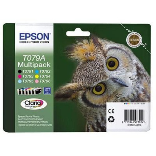 Картридж Epson P50/ PX660/720WD/820FWD Bundle (C13T079A4A10)