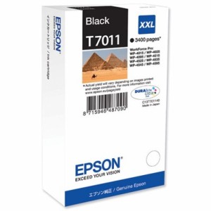 Картридж Epson WP 4000/ 4500 XXL black 3.4k (C13T70114010)