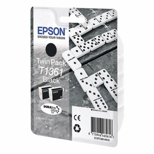 Картридж Epson K101/K201/K301 black (double) (C13T13614A10)