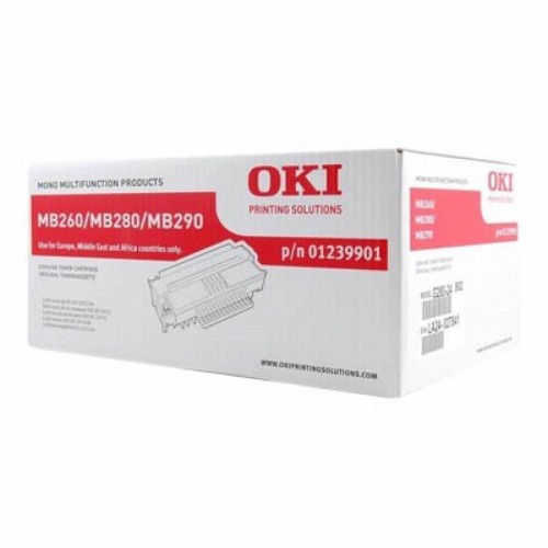 Тонер-картридж OKI MB260/MB280/MB290 MFP 3K (01239901)