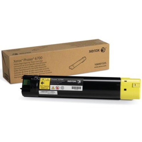 Тонер-картридж Xerox PH6700 (Max) Yellow (106R01525)