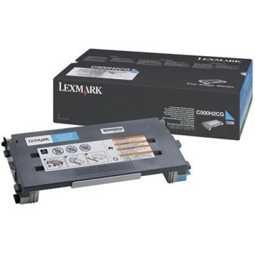 Картридж Lexmark C500n/X500n/X502n Cyan 3k (C500H2CG)