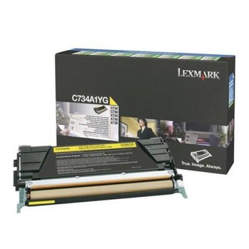 Картридж Lexmark C73x/X73x Yellow 6k (C734A1YG)