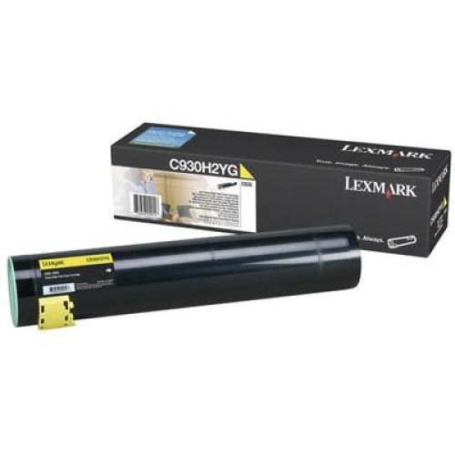 Картридж Lexmark C935 Yellow 24k (C930H2YG)