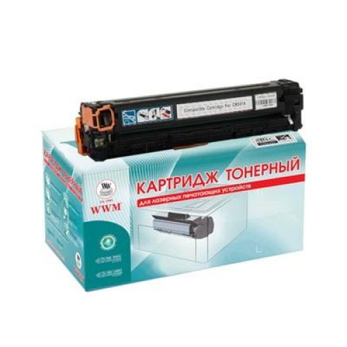 Картридж WWM для HP CLJ CP1215/CP1515 Cyan (LC37CN)