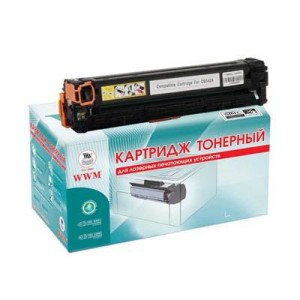 Картридж WWM для HP CLJ CP1215/CP1515 Yellow (LC37YN)