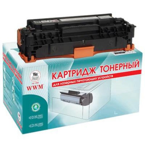 Картридж WWM для HP CLJ CP2025/CM2320 Yellow (LC41BN)