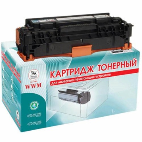 Картридж WWM для HP CLJ CP2025/CM2320 Cyan (LC41CN)