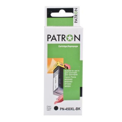 Картридж Patron CANON PGI-450XLBk (PN-450XLBK) BLACK (CI-CAN-PGI-450-B-PN)