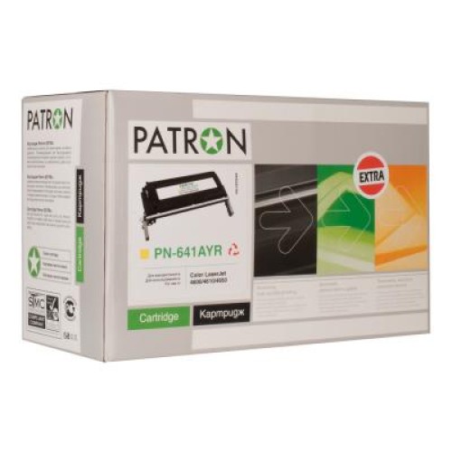 Картридж Patron HP CLJ 4600 /C9722A (PN-641AYR) YELLOW Extra (CT-HP-C9722A-Y-PN-R)