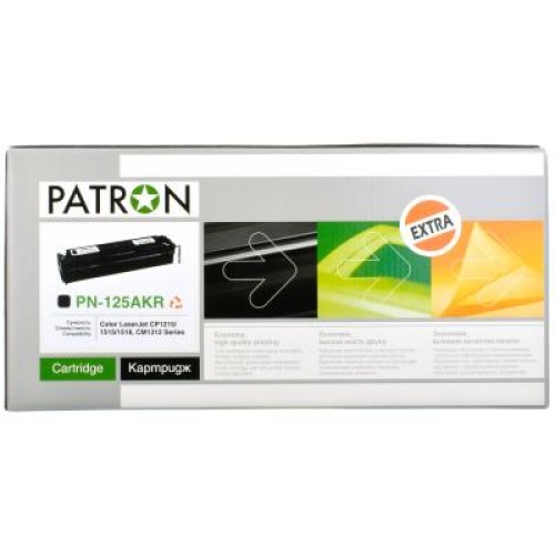 Картридж Patron HP CLJ CP1215/ CP1515 BLACK Extra (PN-125AKR)