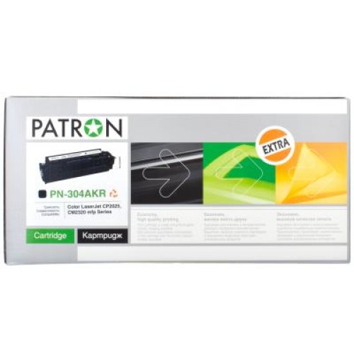 Картридж Patron HP CLJ CP2025/ CM2320 BLACK Extra (PN-304AKR)